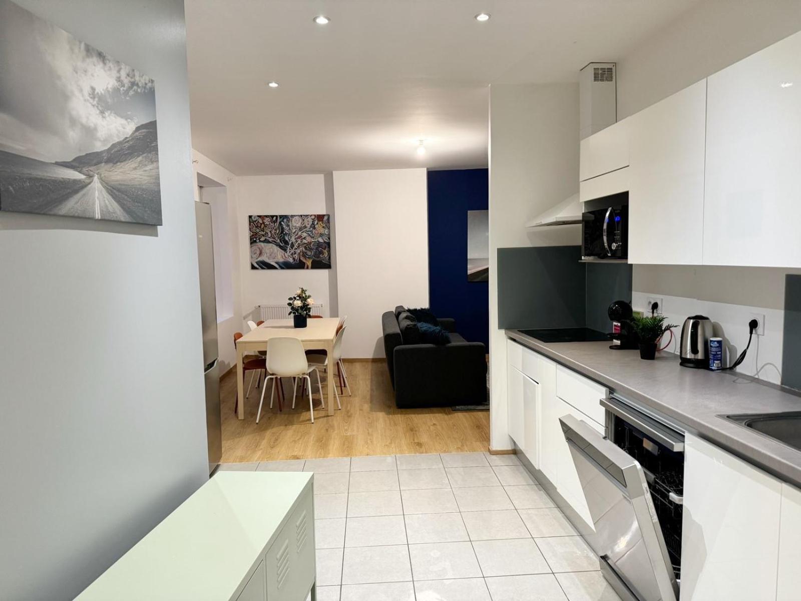 24 Chic & Cosy Grand Appart 88M2 Parking Gratuit Hypercentre Netflix Σαιντ-Ετιέν Εξωτερικό φωτογραφία