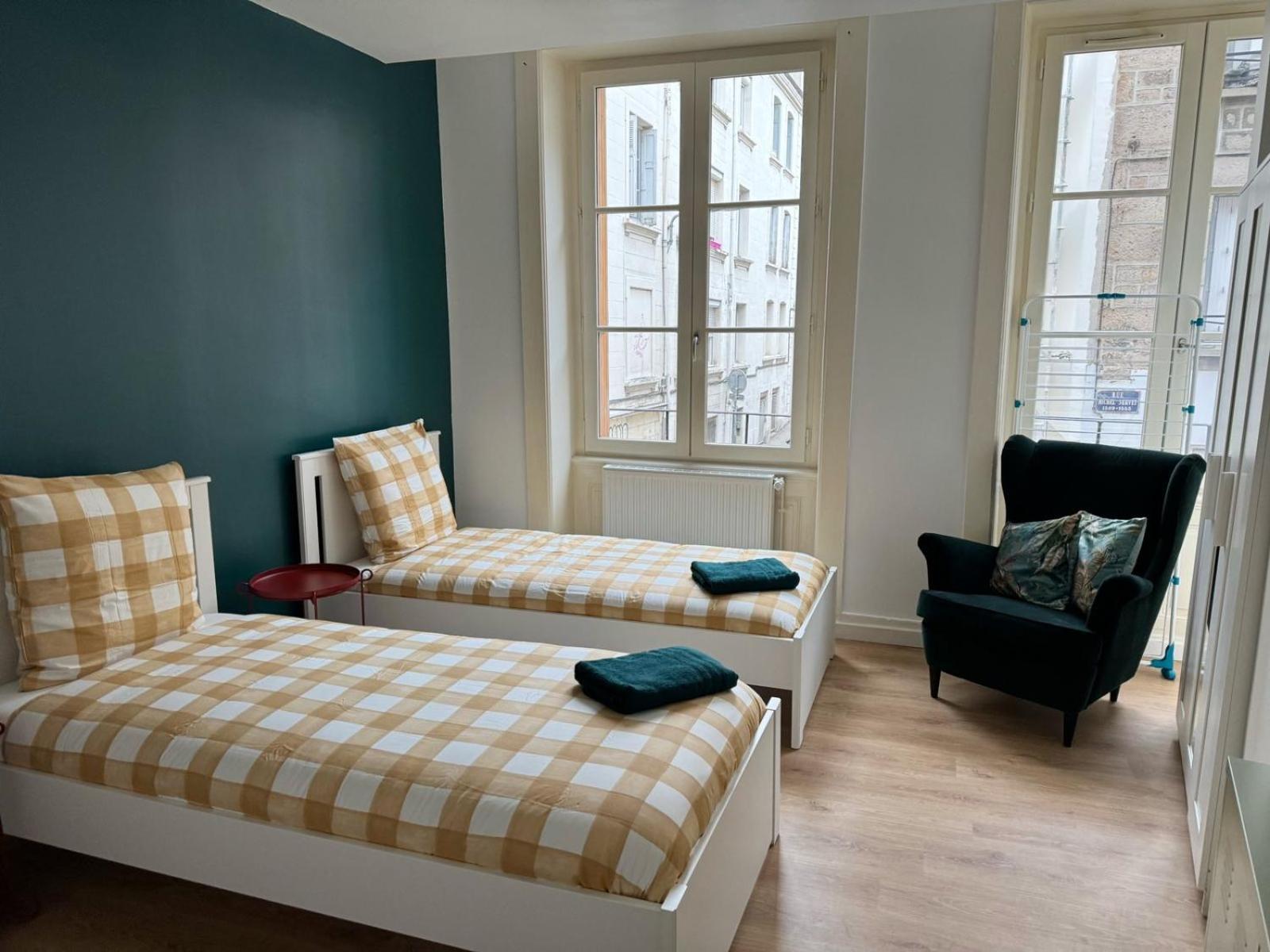 24 Chic & Cosy Grand Appart 88M2 Parking Gratuit Hypercentre Netflix Σαιντ-Ετιέν Εξωτερικό φωτογραφία
